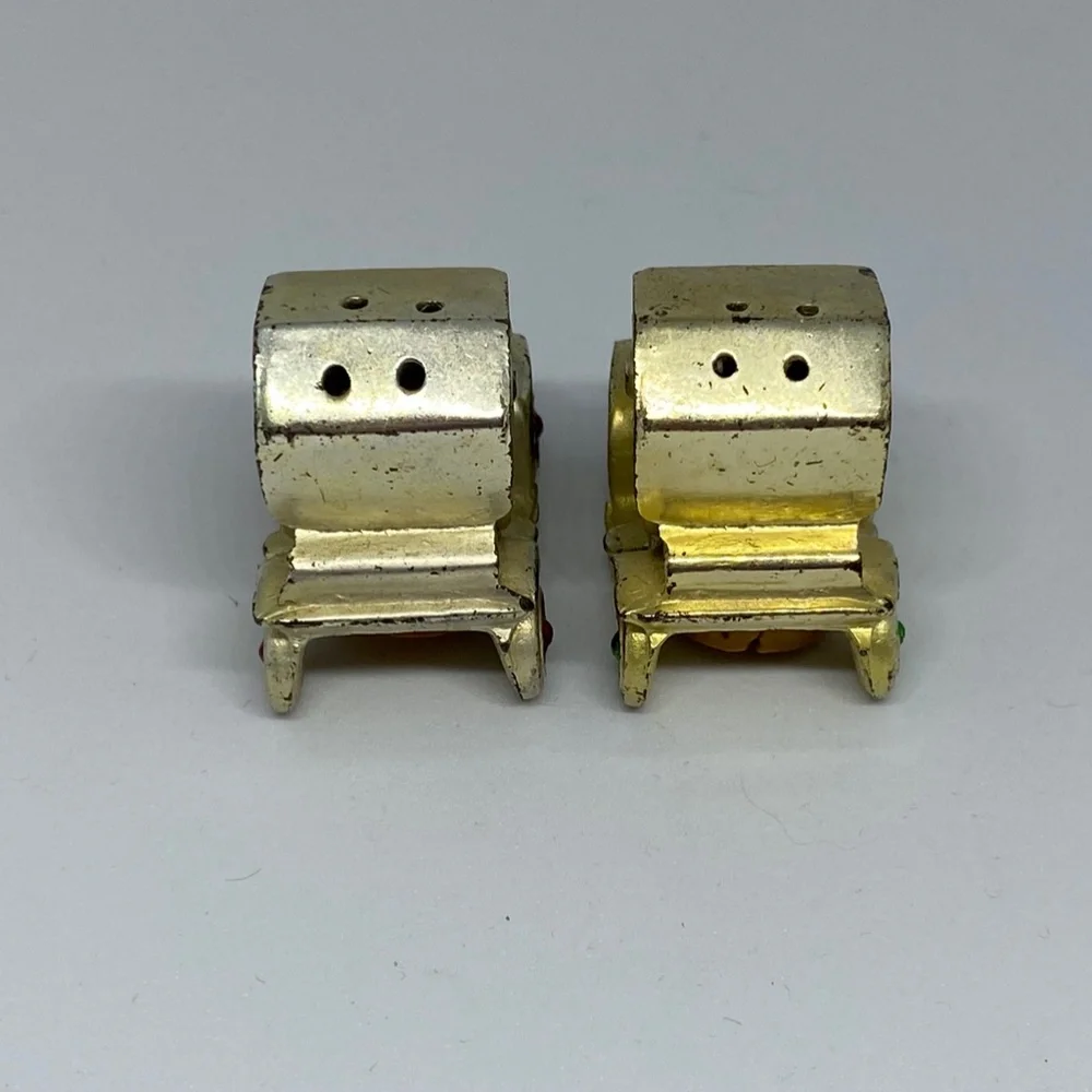 60’s Antique Car Salt & Pepper Shakers